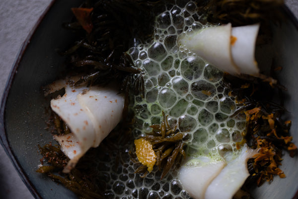 LA MER〈ラ･メール〉特別イベントにて、海藻料理を提供