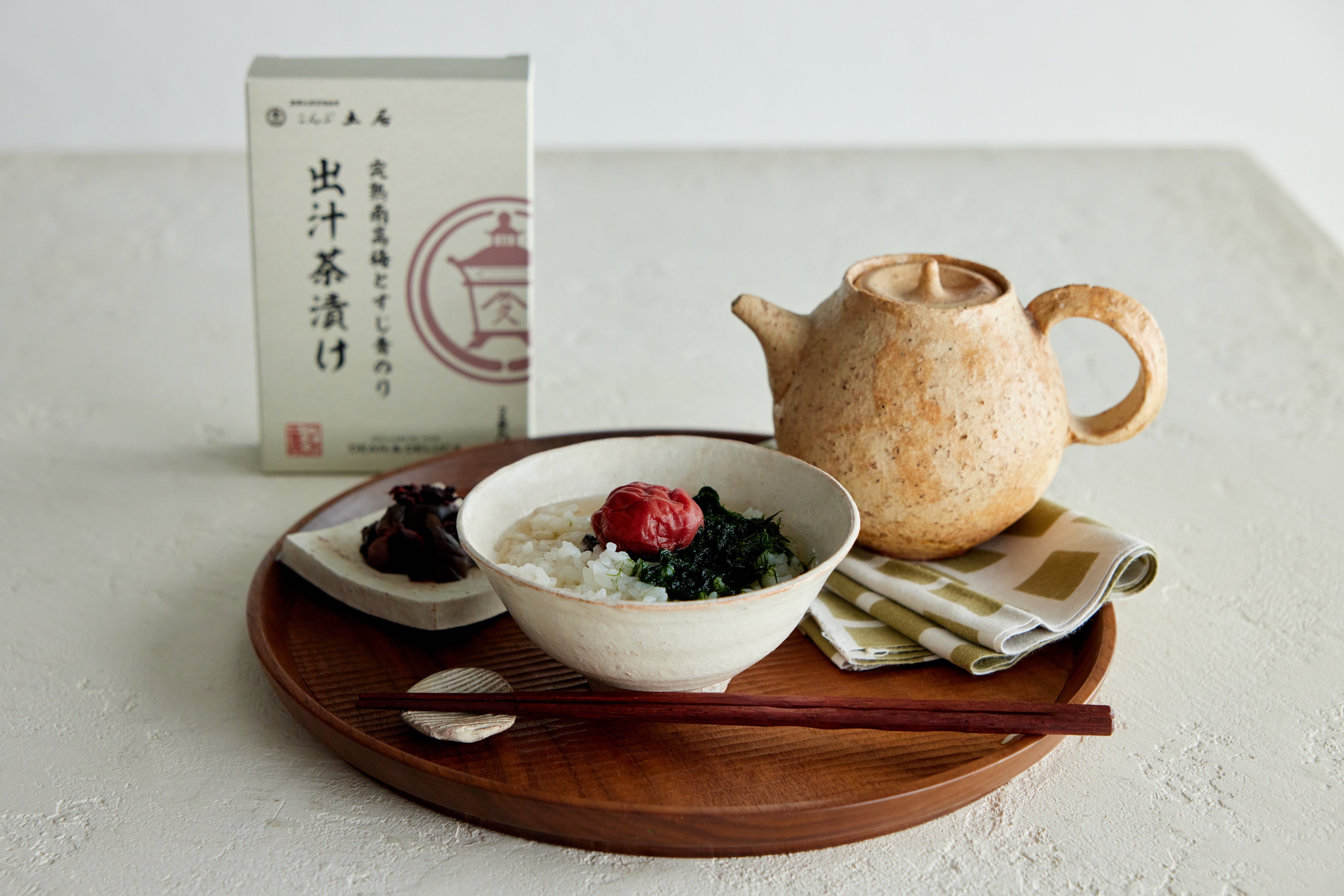 DEAN & DELUCA〉のお茶漬けシリーズに、シーベジタブルのすじ青のりを