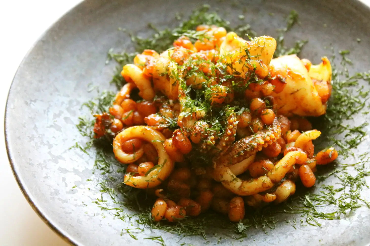 Suji-Aonori with squid chili con carne / Sea Vegetable Seaweed Recipe – SEA VEGETABLE COMPANY