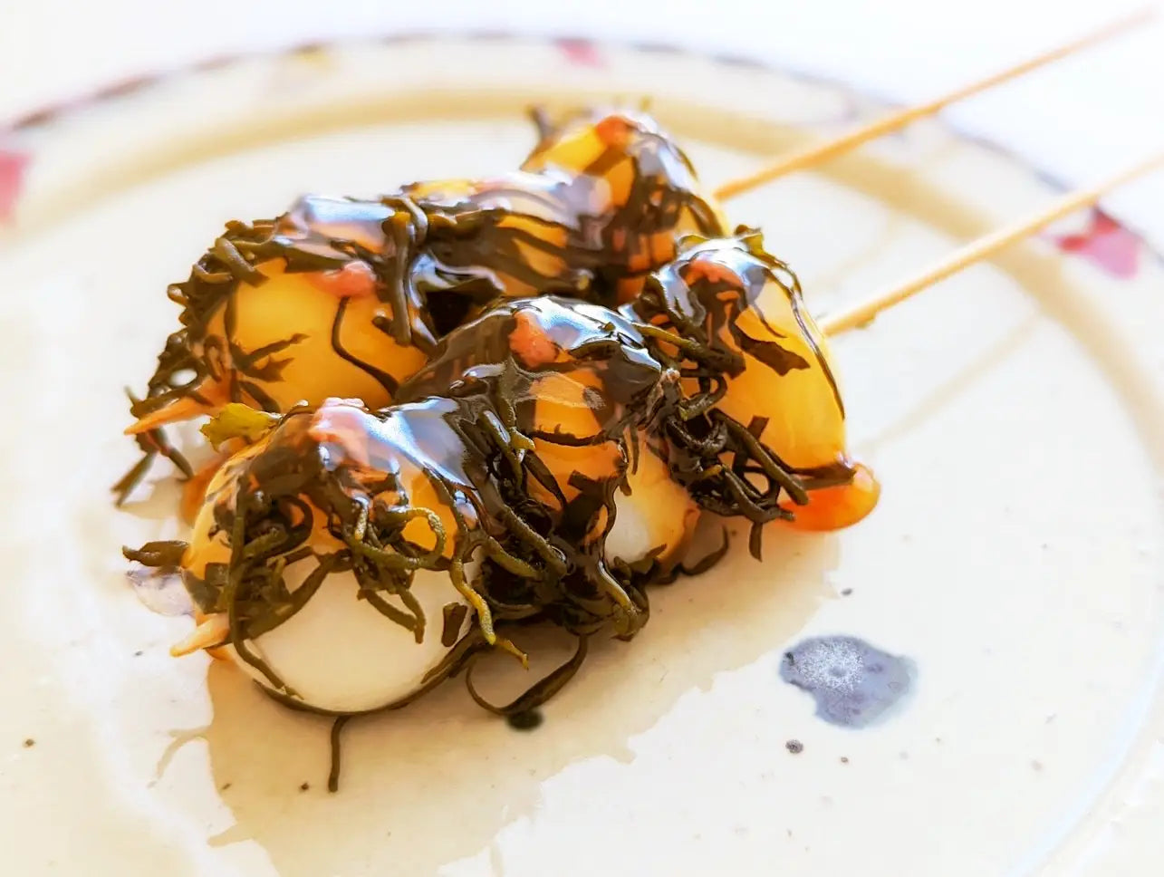 若ひじき 桜のみたらし団子/シーベジタブル海藻レシピ – SEA VEGETABLE