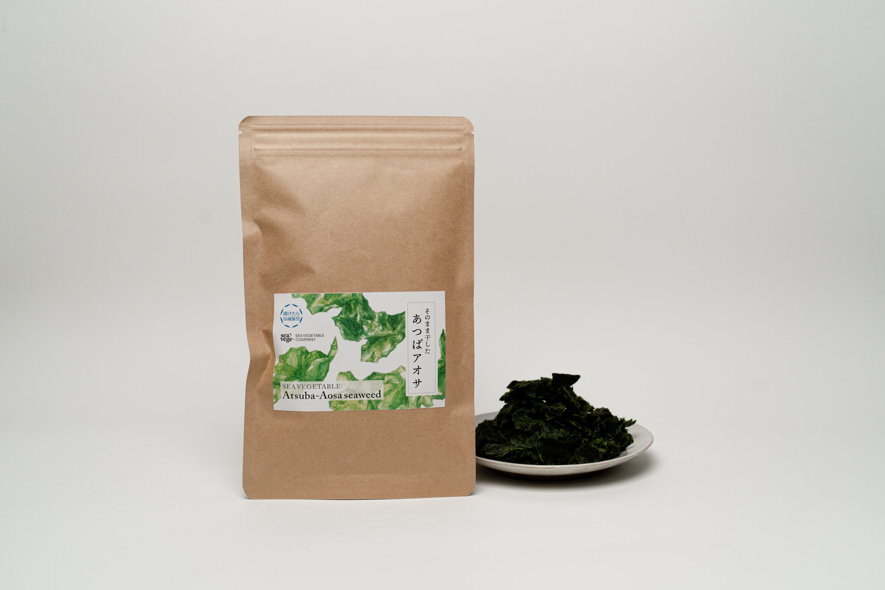 あつばアオサ」の小売販売を開始。山菜のような“ほろ苦さ”と海藻の