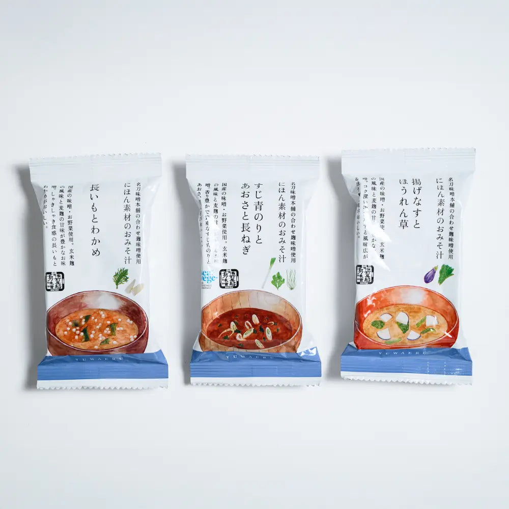 すじ青のりの香り引き立つ、〈YUWAERU〉おみそ汁が新登場 – SEA