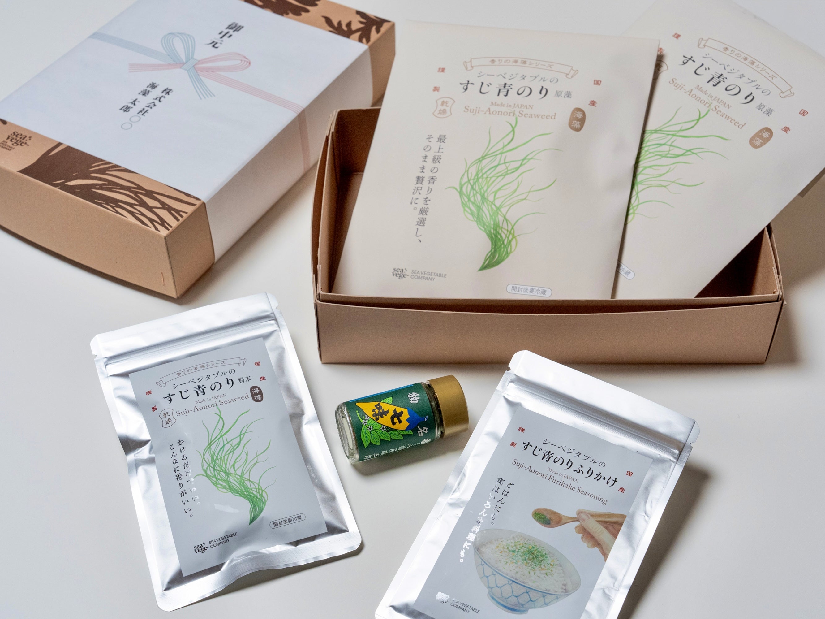 お中元や夏の贈りものに、海藻詰め合わせギフト – SEA VEGETABLE COMPANY