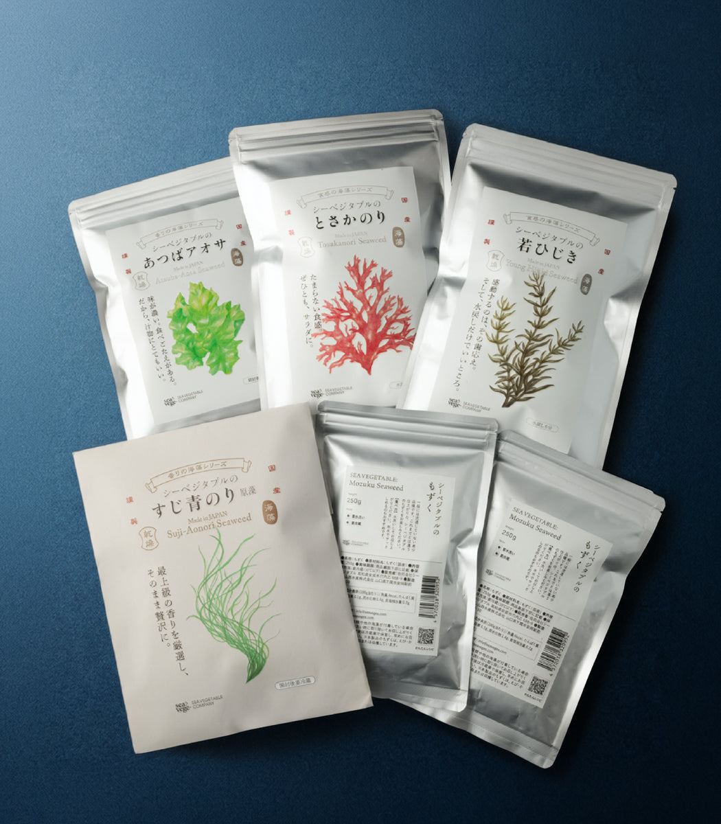 夏季限定｜送料込】厳選海藻5種セット／シーベジタブル – SEA