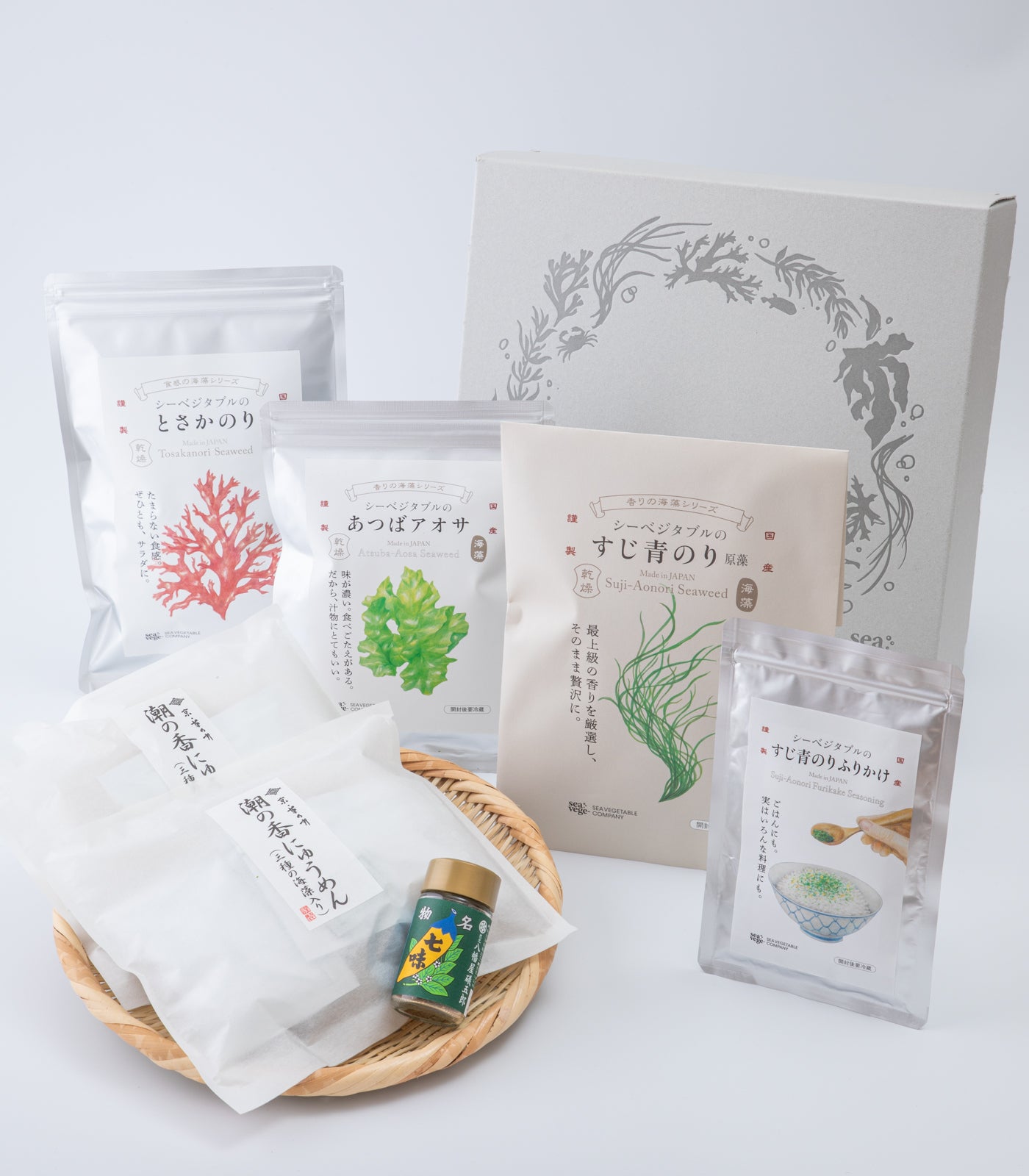 海藻ギフトボックス（大）／シーベジタブル – SEA VEGETABLE COMPANY