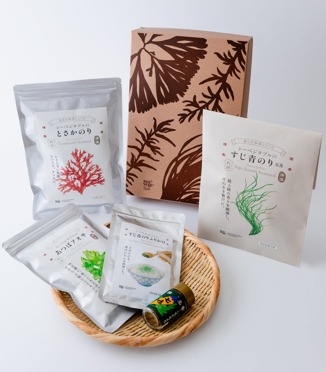 海藻ギフトボックス コラボセレクト（中） / シーベジタブル – SEA