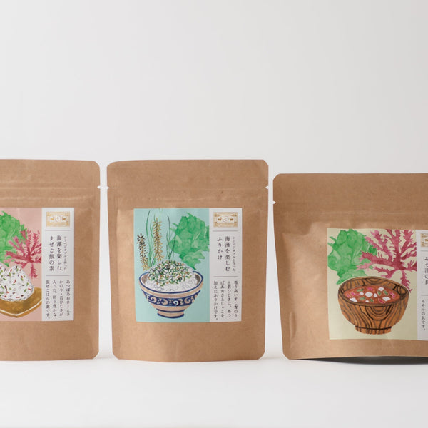 中川政七商店〉にて、「シーベジタブルと作った 海藻を楽しむ