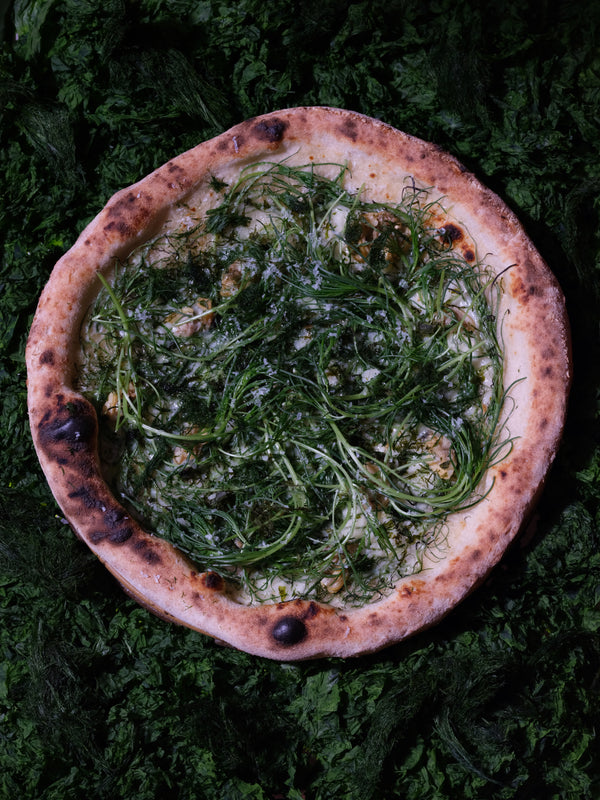 日本初上陸のピザレストラン「Pizza 4P's」で海藻を提供