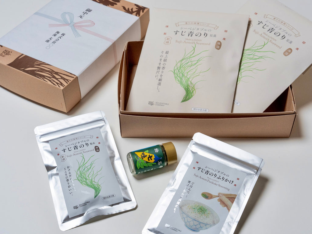 お中元や夏の贈りものに、海藻詰め合わせギフト – SEA VEGETABLE COMPANY