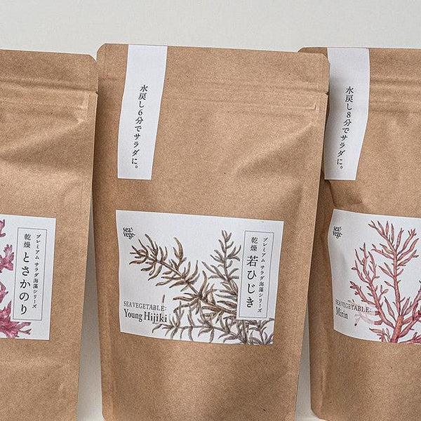 海藻セットとジュズフサノリ（小） GIFTS – SEA VEGETABLE COMPANY