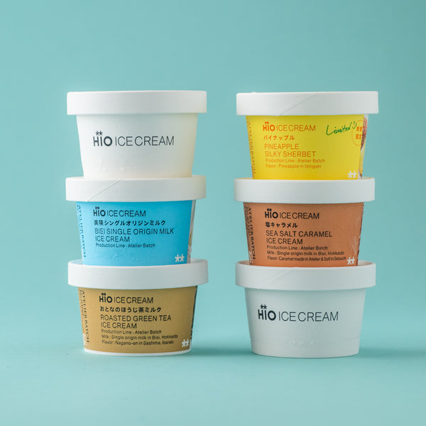 夏季限定商品】アイスクリームセット｜HiO ICE CREAM – SEA VEGETABLE