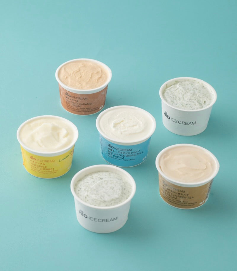 夏季限定商品】アイスクリームセット｜HiO ICE CREAM – SEA VEGETABLE