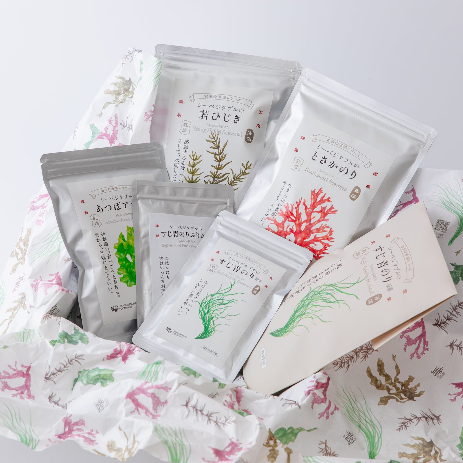 海藻ギフトボックス（大）／シーベジタブル – SEA VEGETABLE COMPANY