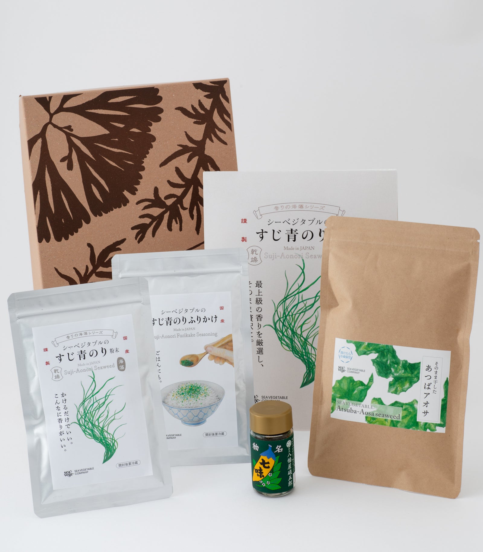 海藻ギフトボックス（中）/ シーベジタブル – SEA VEGETABLE COMPANY