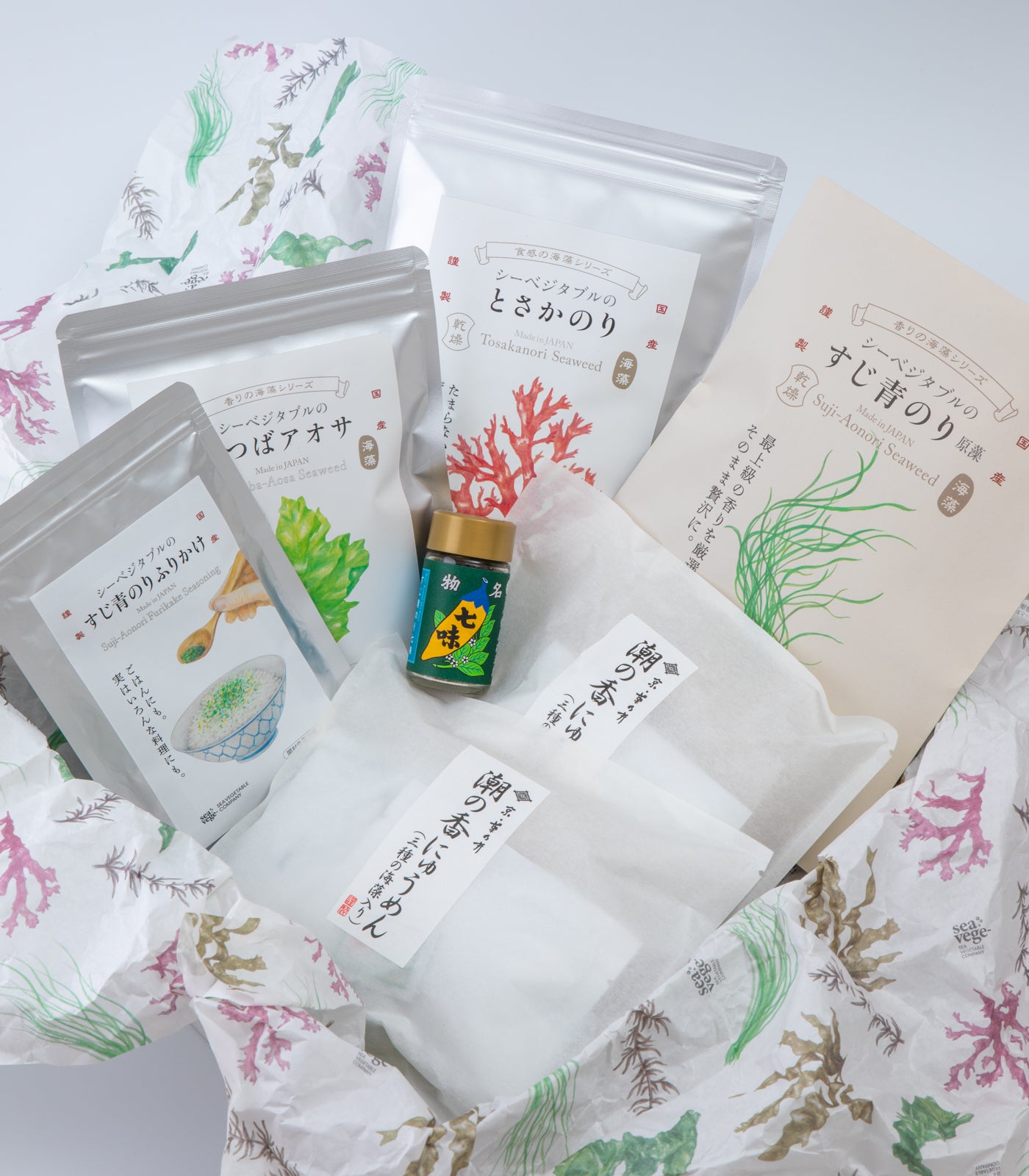 海藻ギフトボックス コラボセレクト（大）／シーベジタブル – SEA