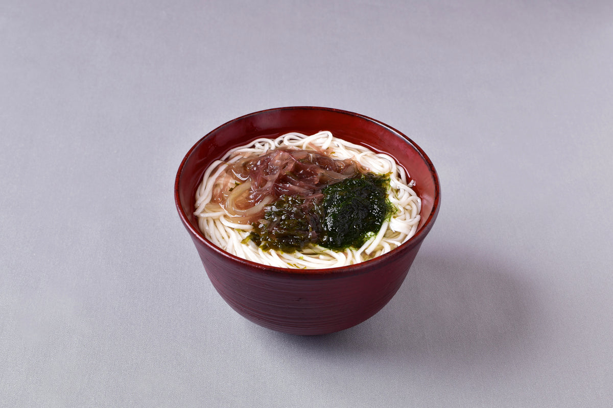菊の井にゅうめん➕エルメス 潮の香にゅうめん（三種の海藻入り）｜菊乃井コラボ／シーベジタブル