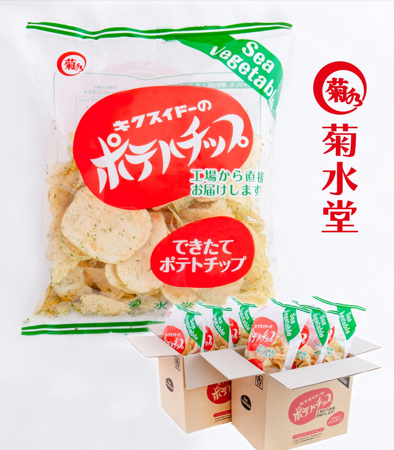期間限定｜菊水堂『できたてポテトチップ シーベジタブル』120g×6袋